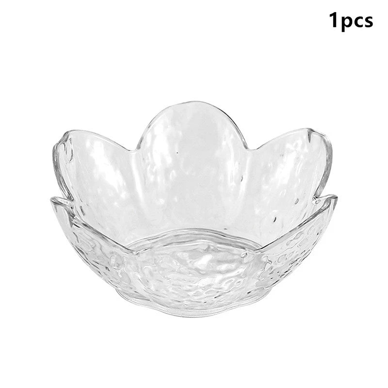 Acrylic Sauce Dish Creative Cherry Blossoms Serving Dishes Small Zpaxo Clear
