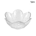 Acrylic Sauce Dish Creative Cherry Blossoms Serving Dishes Small Zpaxo Clear