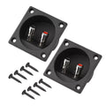 2 Way Speaker Box Terminal Binding Post Cup DIY Home Car Stereo Screw
