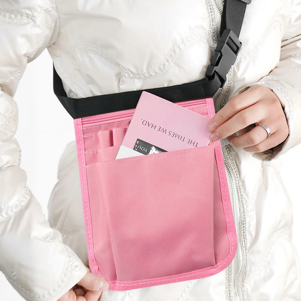 Server Apron Waist Pouch Pockets Waitress Accessories Bag Adjustable