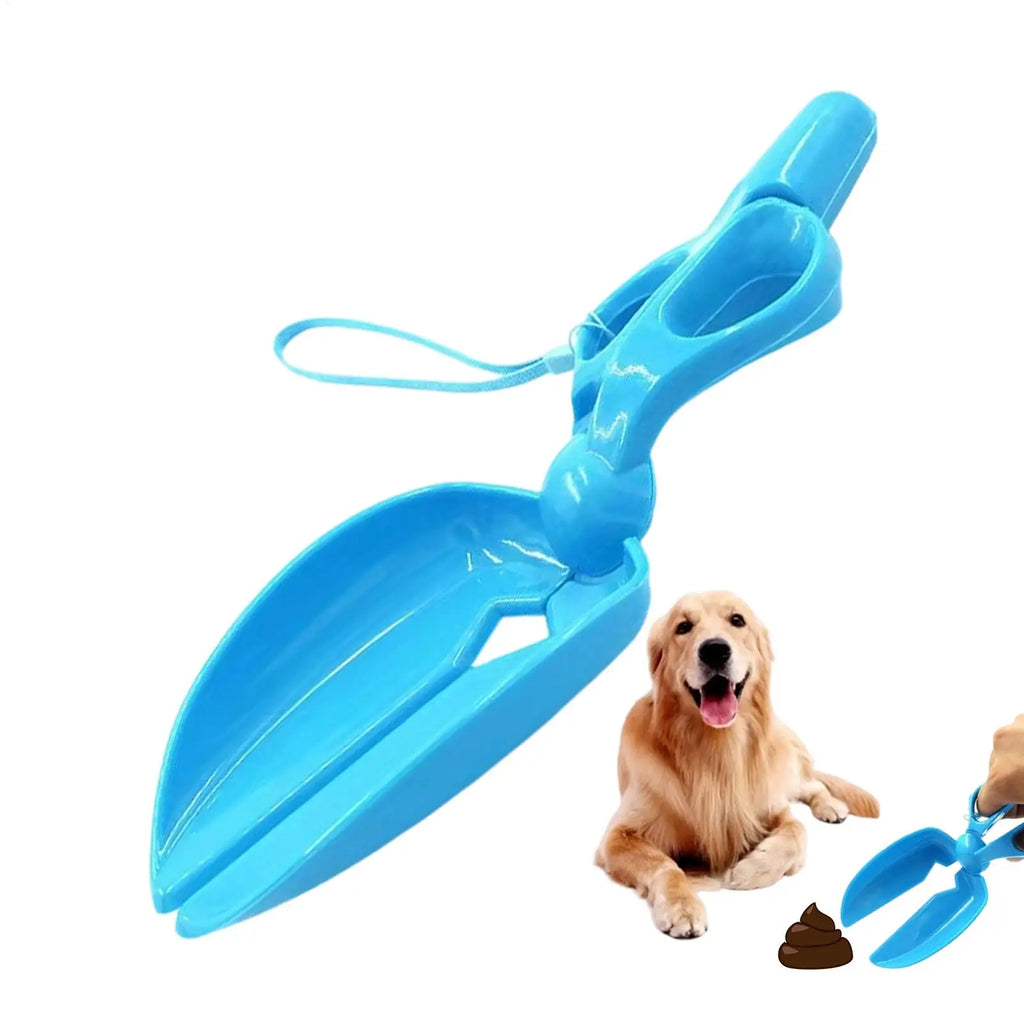 Dog Poop Scooper Portable Scissors Shaped Waste Pick Up Grabber Yard