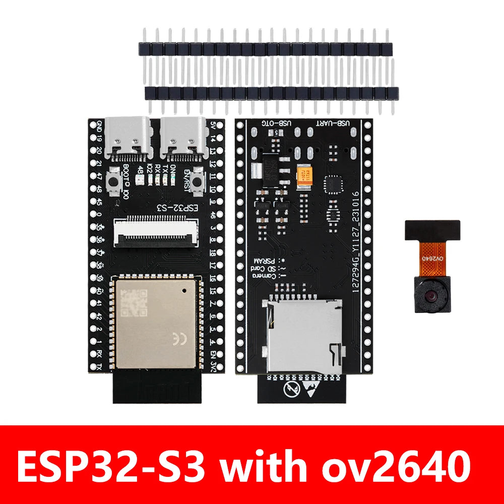 ESP32-S3 N16R8 CAM Development Board WiFi+Bluetooth Module OV2640 Camera Zpaxo with ov2640