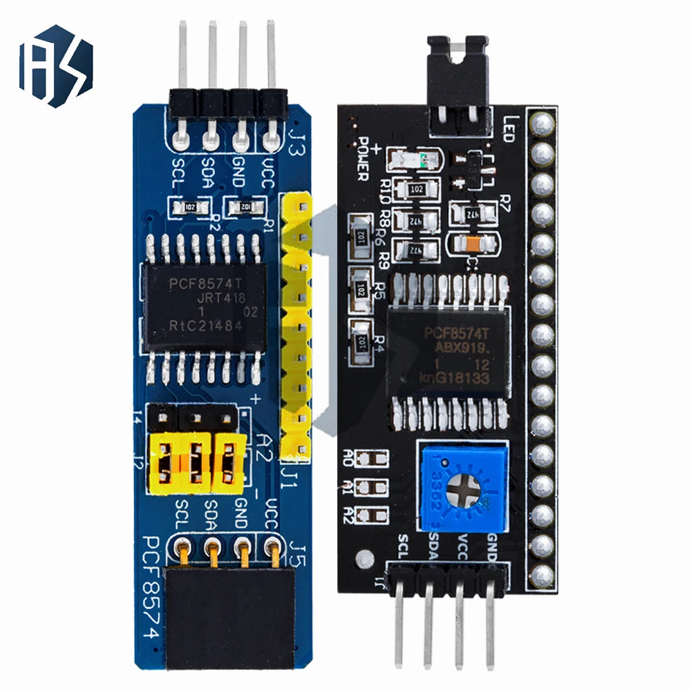 PCF8574 I2C I/O Expander Module: IO Expansion Board for Development & Evaluation Zpaxo