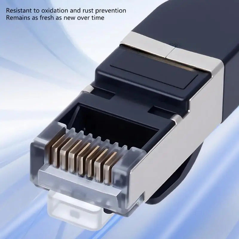 652F USB C RJ45 Converters With Heat Dissipation Design Braideds Cable For Wireds Networking Zpaxo