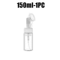 Foaming Gel Dispenser Refillable Press Pump Facial Cleanser Hair Wash
