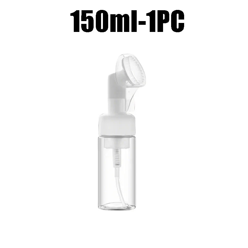 Foaming Gel Dispenser Refillable Press Pump Facial Cleanser Hair Wash