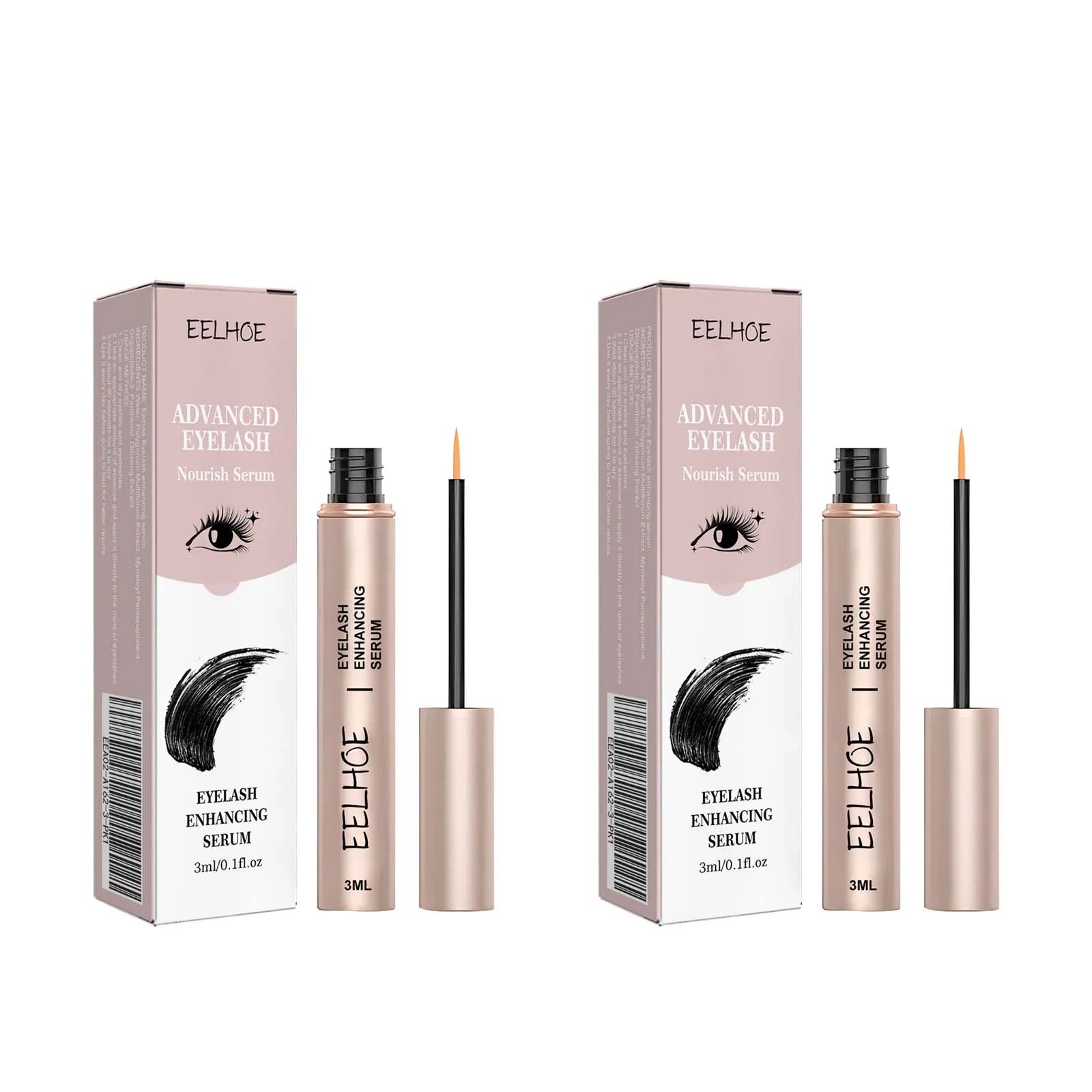 Eyelash Growth Serum – Fuller, Thicker & Longer Lashes Eyelash Growth Serum Zpaxo 2pcs 3ml boxed