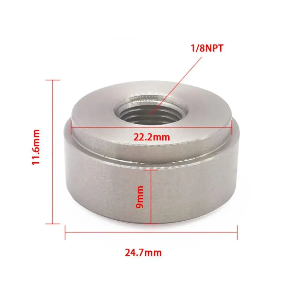 Durable Flange 1 8 NPT PIPE Weld Auto Part Connector Thread Bung Zpaxo