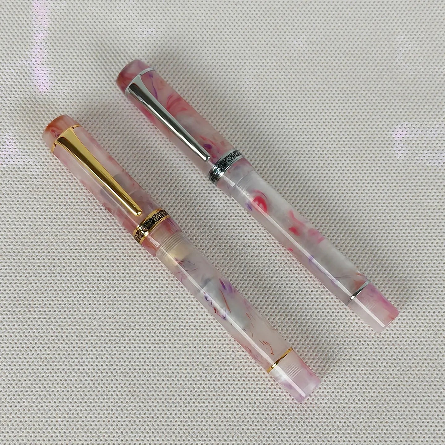 All Color Kaigelu 316 Smooth Acrylic Fountain Pen EF/F/M Nib Beautiful Marble Amber Pattern Ink Pen Writing Gift Office Business Zpaxo