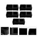 Reptile Breeding Boxes Black Insect Feeding Container Ventilated