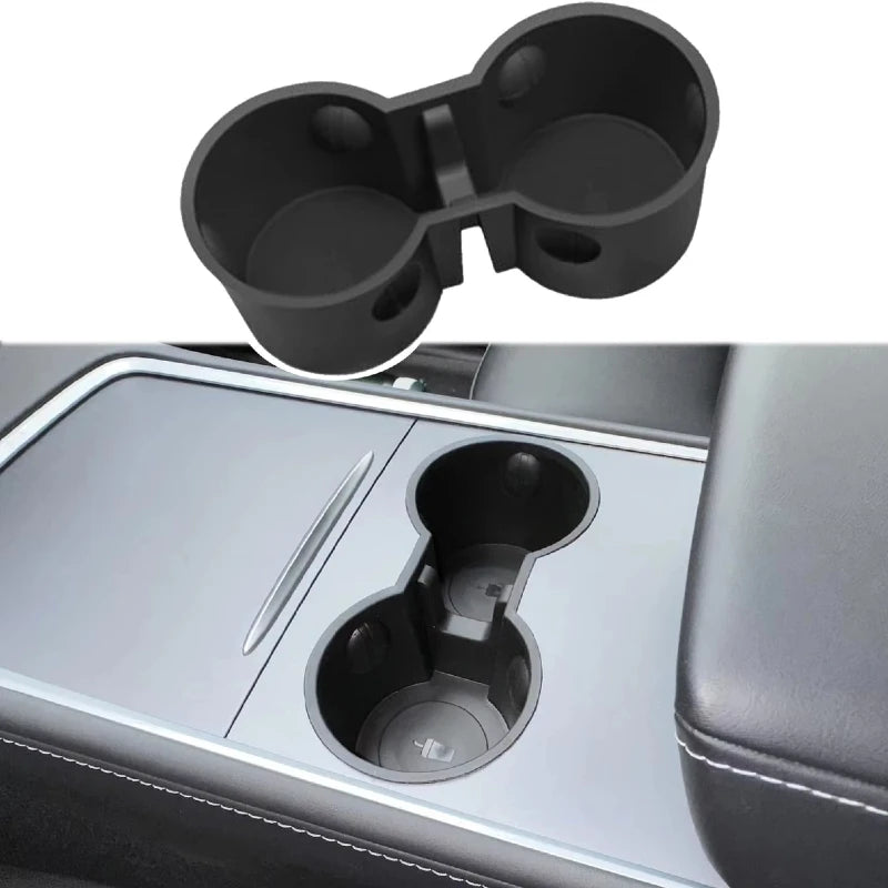 Tesla Model Y Juniper 3 2025 Center Console TPE Cup Holder Coaster