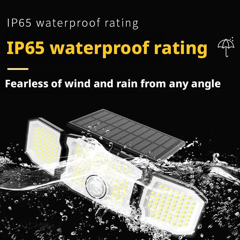 Solar Induction Wall Light IP67 Waterproof Rotatable Outdoor Lamp Solar Wall Lamp Zpaxo