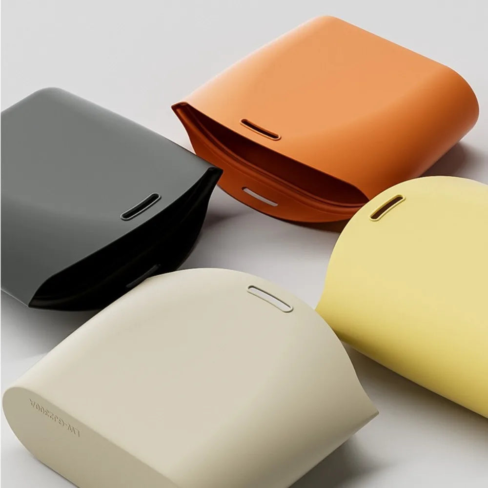 Portable Silicone Car Trash Can Vehicle Storage Garbage Collection Zpaxo