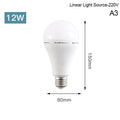 Portable 20W 30W Emergency Bulb Courtyard Outdoor Bulb Power Failure Emergency Flicker-Free LED Bulb Light Zpaxo A6