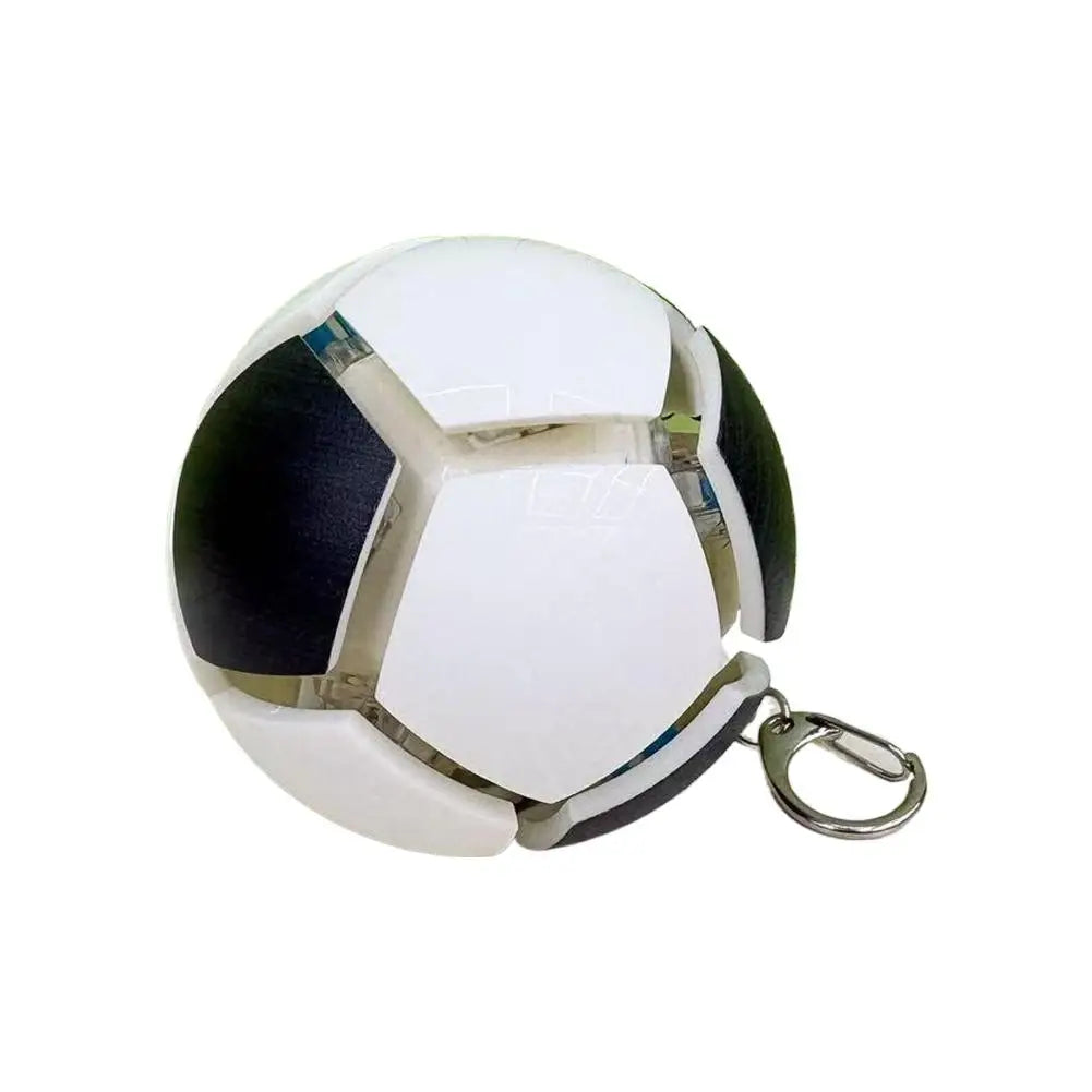 2026 New Soccer Ball Fidget Keychain Mechanical Clicker Stress Relief Sensory Toy Football Fans Pendant Gift Zpaxo B