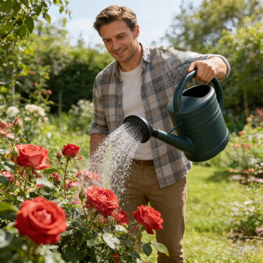 Black Inner Diameter Watering Can Head Sprinkler Spout Plastic Water