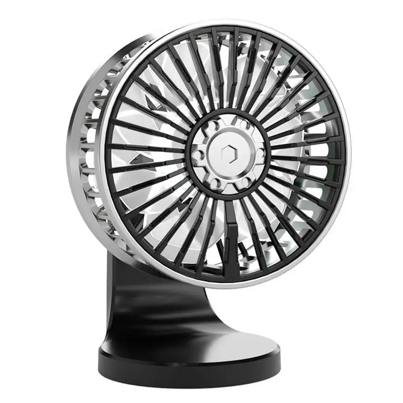 Y1UB Vehicle USB Fan Electric Car Dashboard Mounted 3 Speed 360