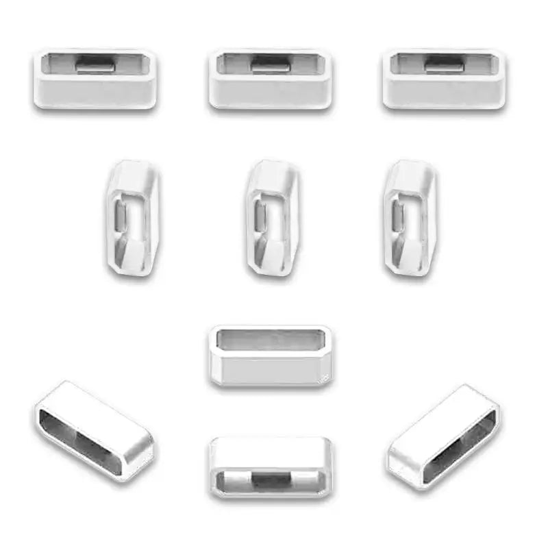 652F 10x for Garmin-Venu 2S/Vivomove 3s Watch with Rubber Band Fixed Buckle Band Ring Zpaxo