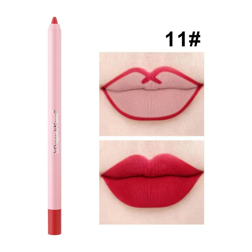 New Waterproof Lipliner Pencil Velvet Matte Lip Liner Natural Outline Lip Contour Line Lipliner Pen Zpaxo 11