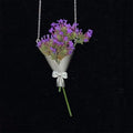 Ase Necklace Fashion Neck Jewelry Flower Bouquet Pendant Chain Girls