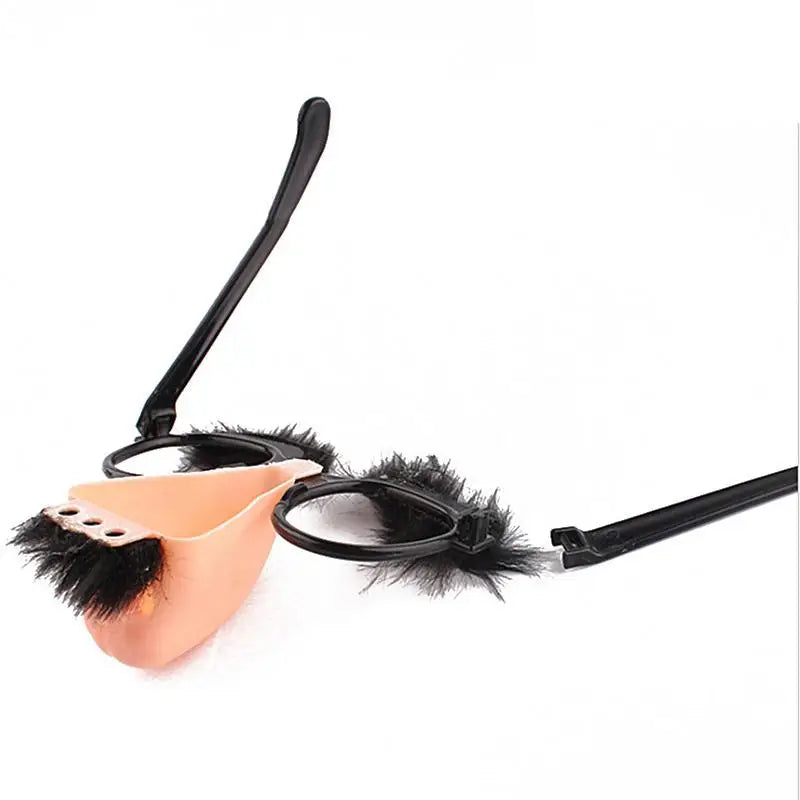 Halloween Disguise Glasses Mustache Funny Big Nose Festival Supplies