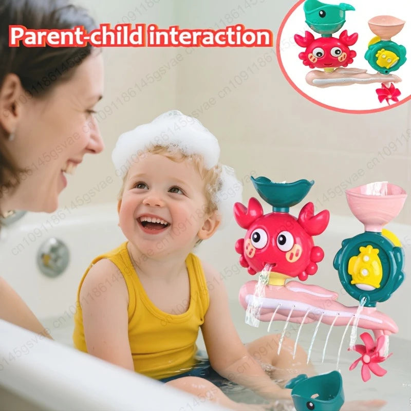 Dutora Baby Bath Toys – DIY Water Spray Toys for Toddlers 0–3 Baby Bath Toy Set Zpaxo