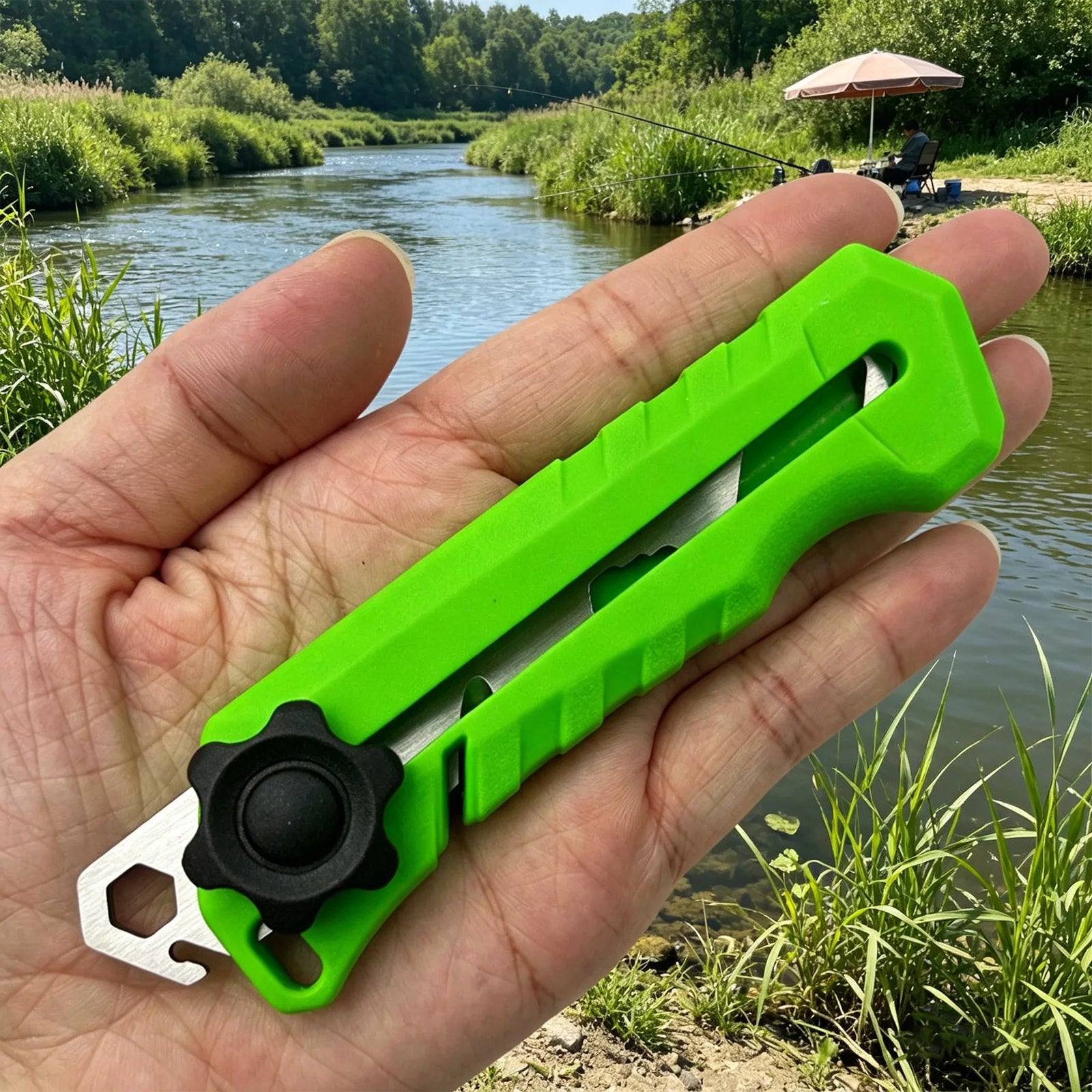 Fishing Line Scissors Multi Function Tackle Tool Fish Hook Remover