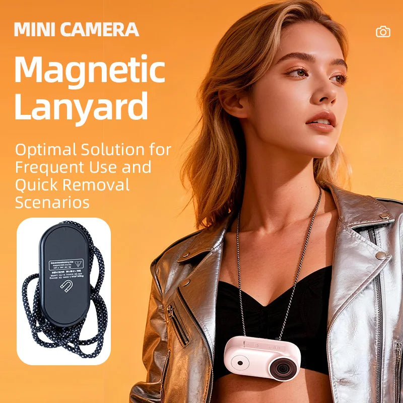 Magnetic Pocket Mini Camera Waterproof 1080P HD Action Cam Motorcycle