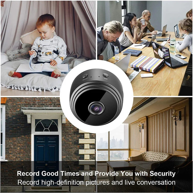 A9 Mini IP Camera Mobile 1080P HD WiFi Surveillance Cameras Sensor Camcorder Web Video Smart Home Safety Wireless Security Camer Zpaxo