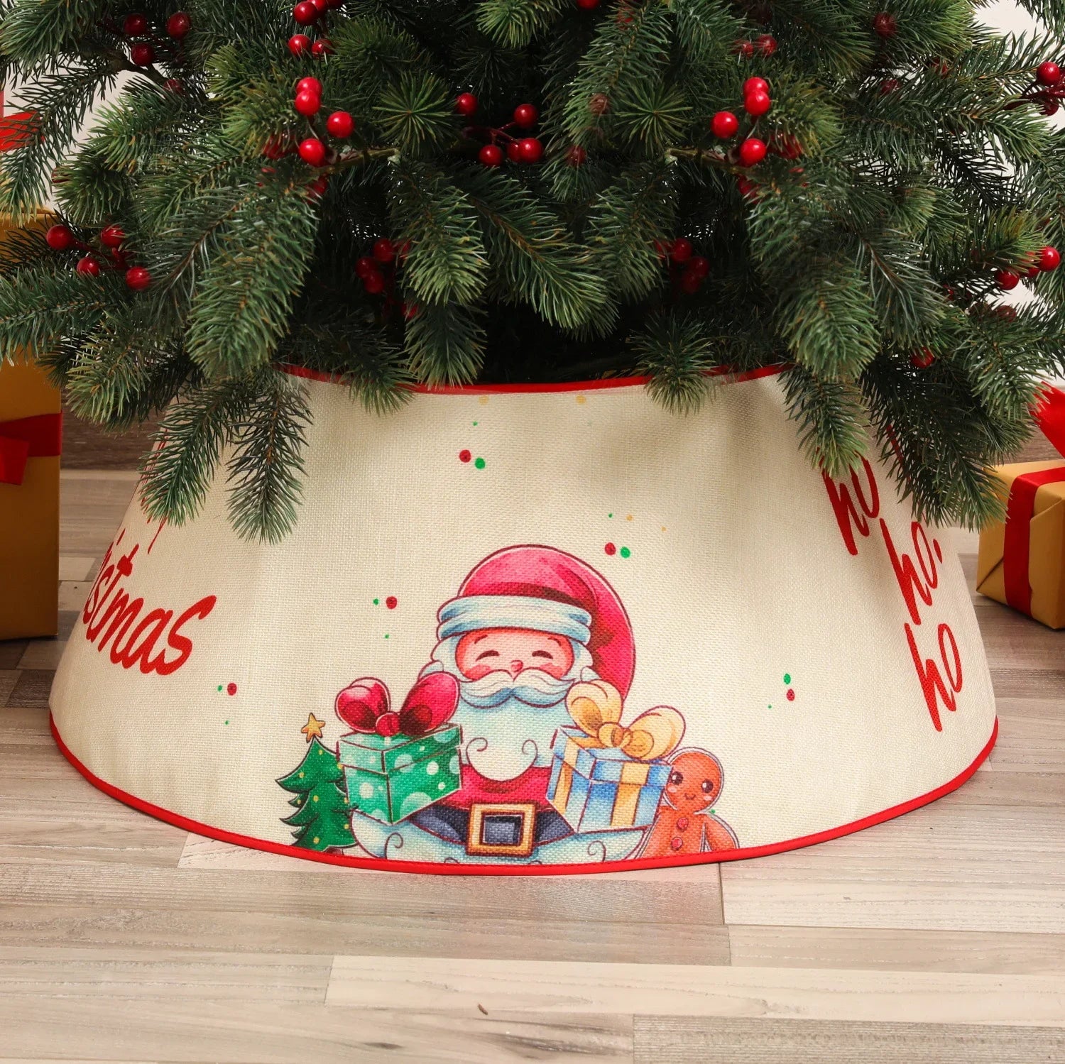 Christmas Tree Around Base Xmas 3d Dress Scene Arrangement Props