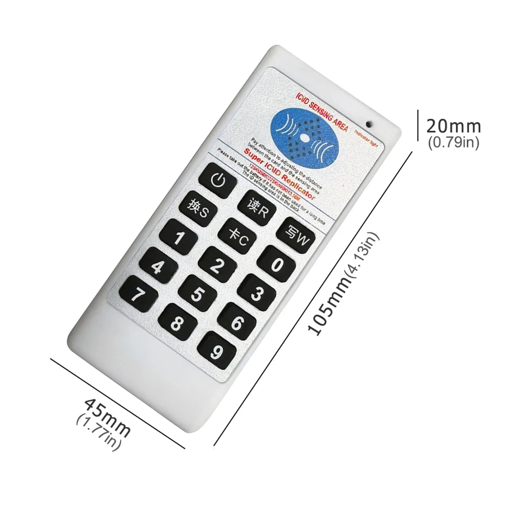 RFID NFC IC Card Reader Writer 125Khz-13 56MHZ Handheld Smart ID