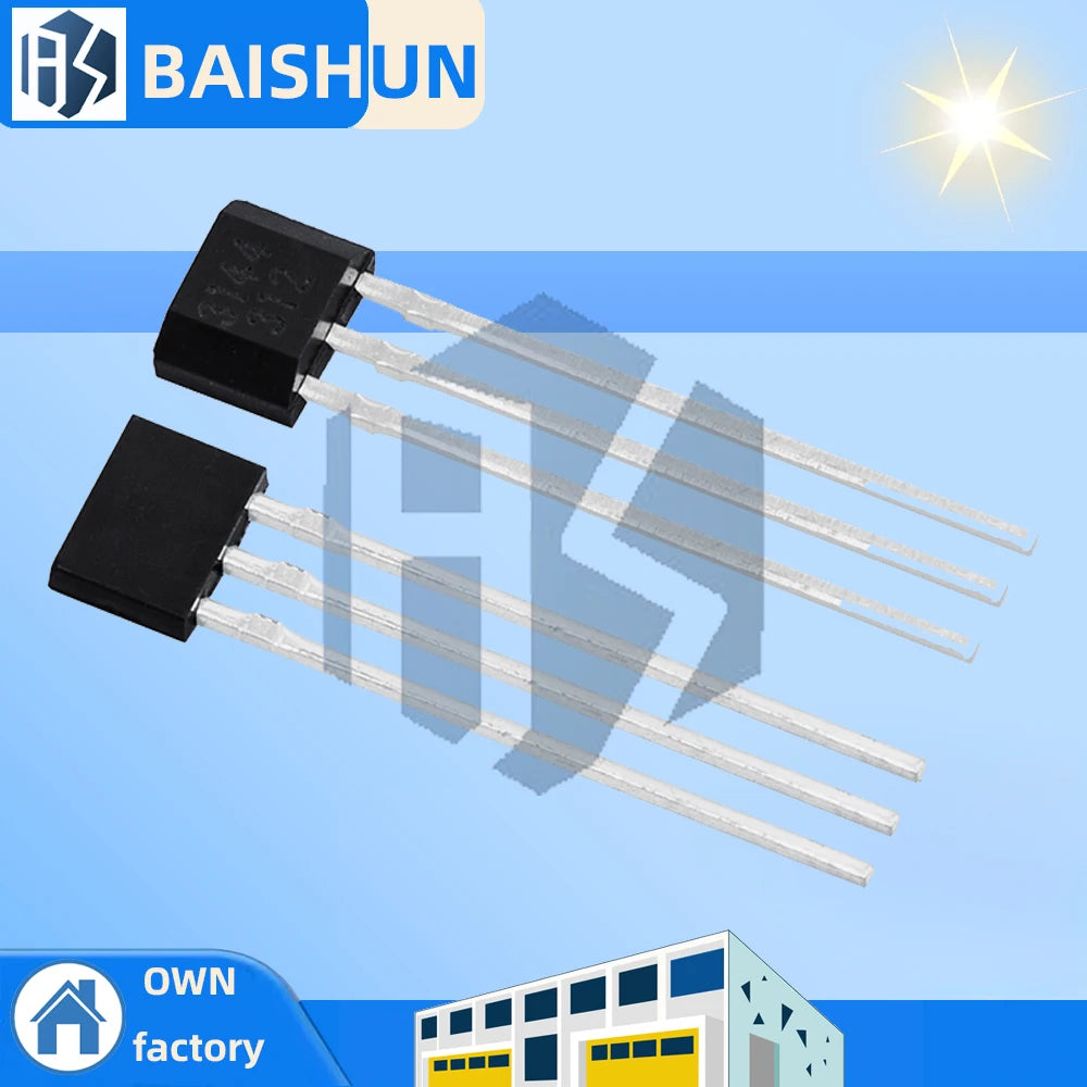 A3144 OH3144 Y3144 TO-92UA Hall Sensor A3144EUA Brushless Electric Zpaxo Default Title