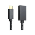 652F External Drive Data Cable Textile USB 3 1 10Gbps 60W Extension Zpaxo TypeC to USB 0.3m CN