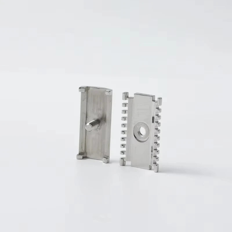2026 Flash Sale! YAQI 1.50 OC Sentinel ssp ( 316 Stainless Steel ）Polished Safety Razor Head for Men With 1.5mm Blade Gap Zpaxo