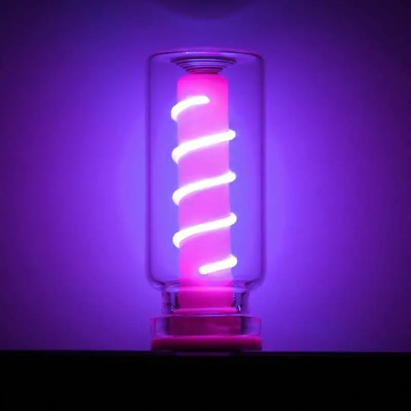 For Daily Lighting Bulb Atmosphere Lamp LED Spiral Filament Light Handmade DIY Camping Light LED Flexible Retro USB Light Bulb Zpaxo Purple