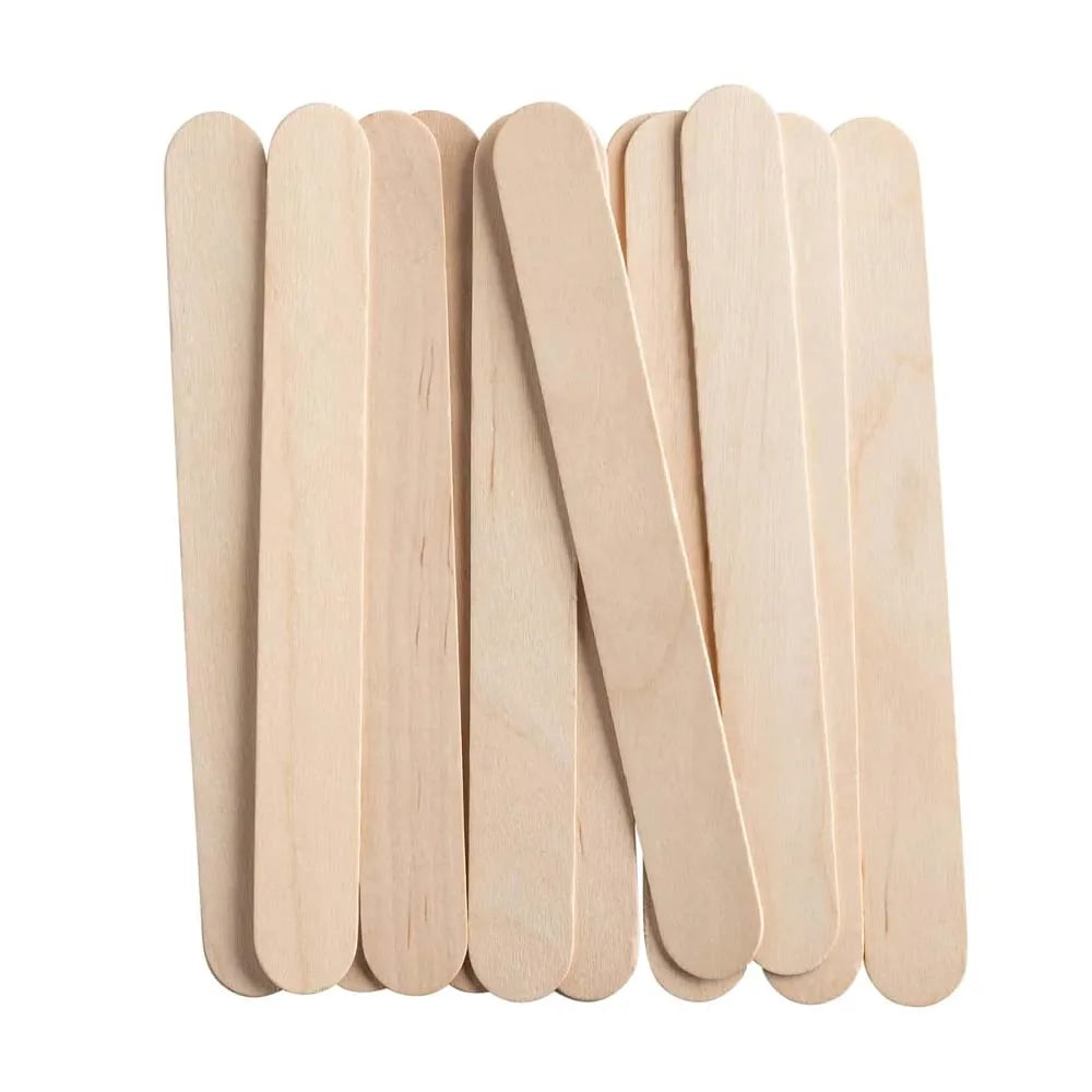 50 100 Wooden Resin Epoxy Stirring Stick Popsicle Ice Cream Handmade