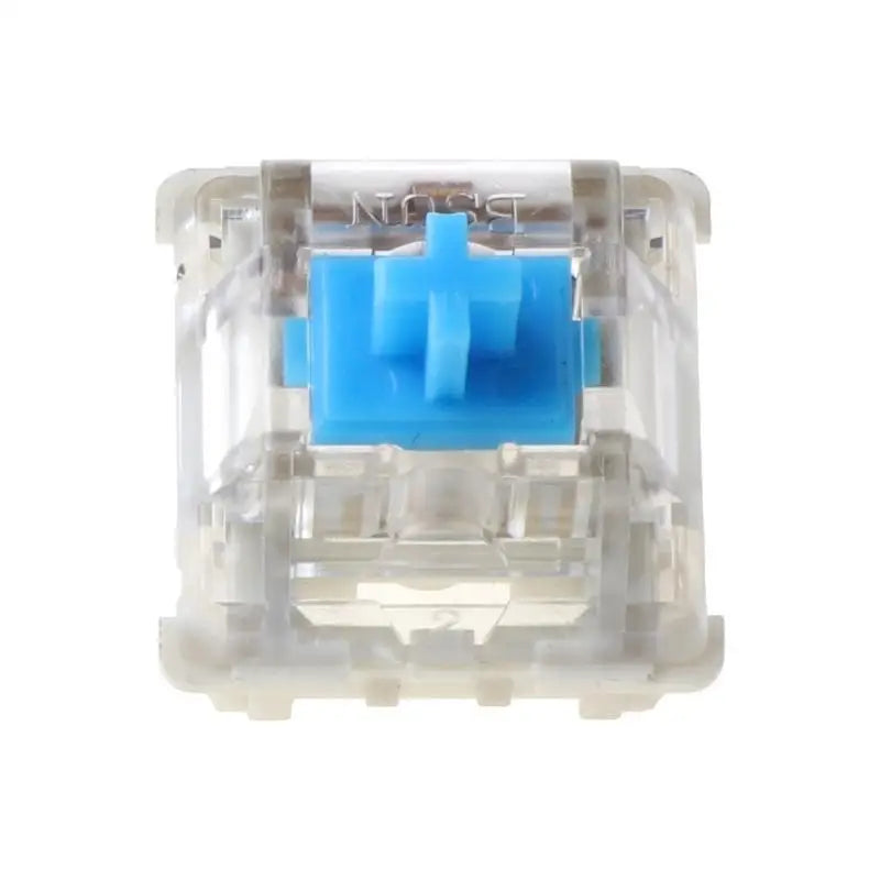 652F Mechanical Gaming Keyboard Switches 10Pieces Blue White Switches 3pin 60g Zpaxo