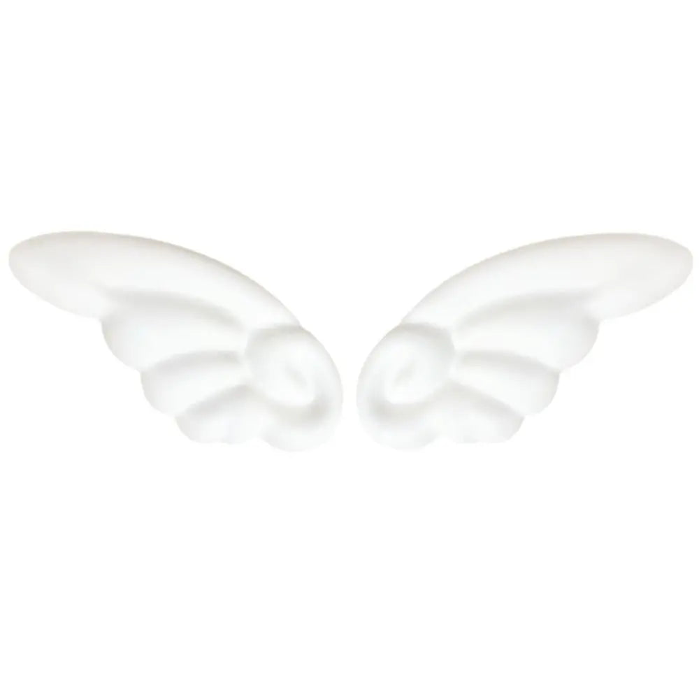 Bowknot Motorcycle Decorative Flowers Wings Helmet Accessories Cute Zpaxo White-Wings