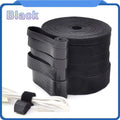 5Meter Reusable Fastening Tape Cable Ties Wrap Double Sided Zpaxo Black 5Meters 30mm width