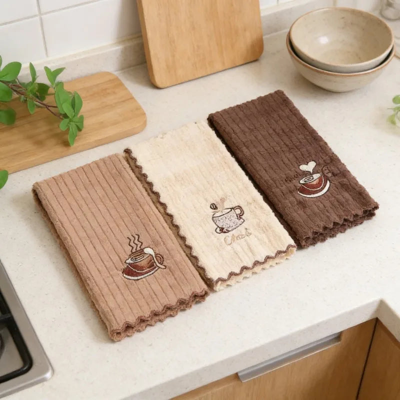 Random Household Cleaning Cloth Square Kitchen Towel Suitable