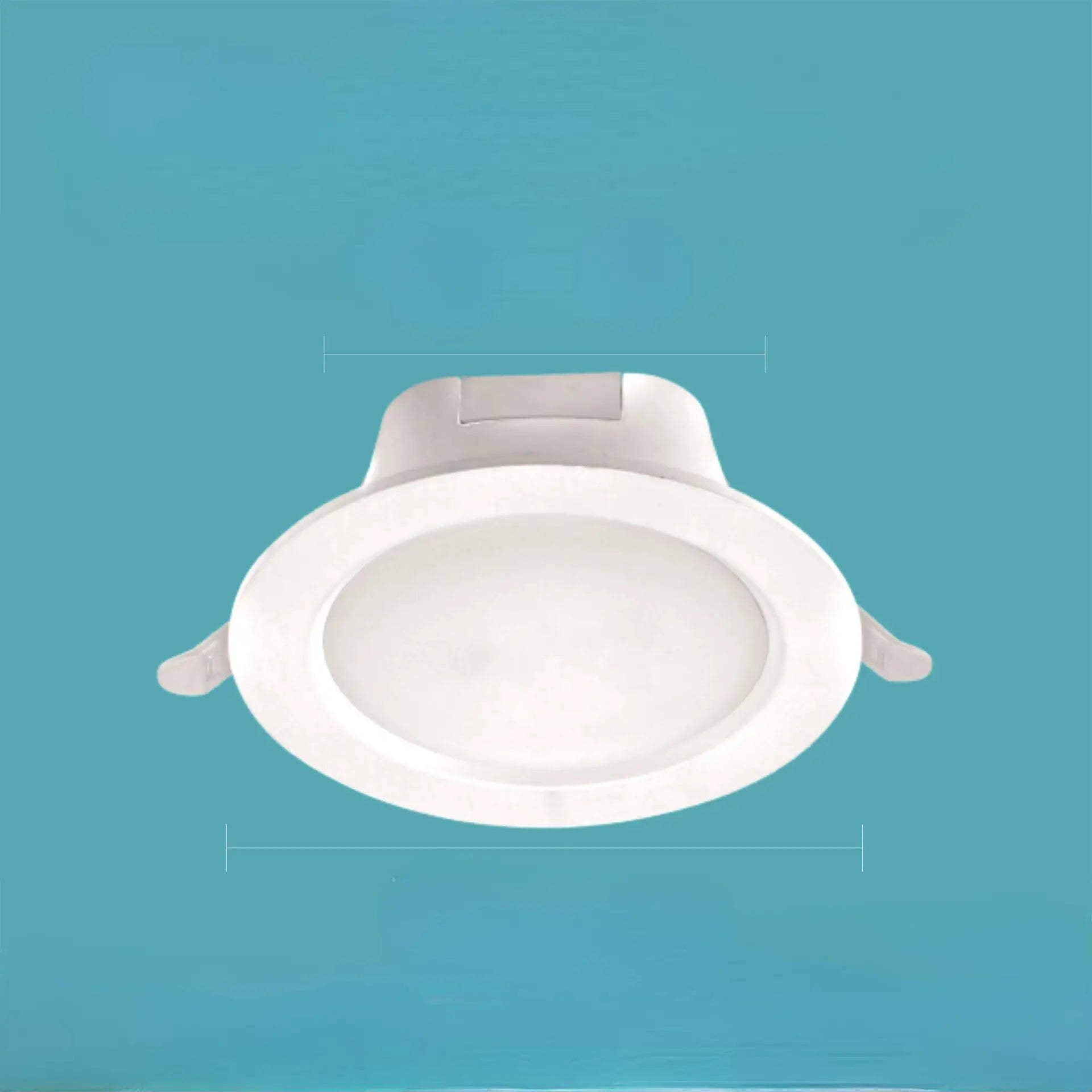 LED Emergency Downlight AC200-240V Built-In Battery Backup