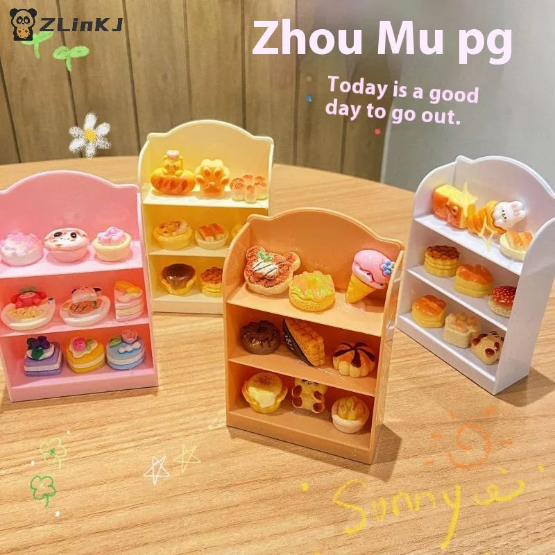 1 12 Dollhouse Miniature Supermarket Shelf Display Stand Storage Rack Zpaxo