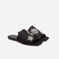 Casual 1 Slip-on Shoes 2025 Women's Flat Fashionable Sandals Daily Driving Flat Shoes Women's Basic Slippers Plus Size 40 Zpaxo 35 black