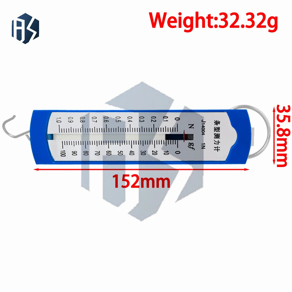 1N 2 5N Range Spring Dynamometer High-accuracy Physics Home DIY Force Zpaxo