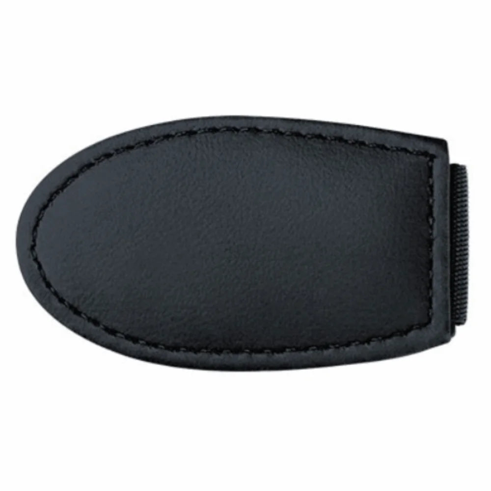 Magnetic Car Seat Belt Clip Adjustable PU Fixed Limit Stable Zpaxo Black