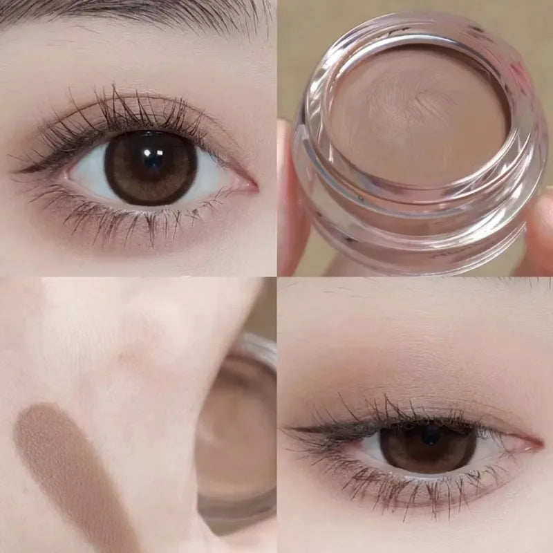 Matte Nude Pink Eyeshadow Blusher Cream Waterproof Long Lasting Silky Zpaxo 03