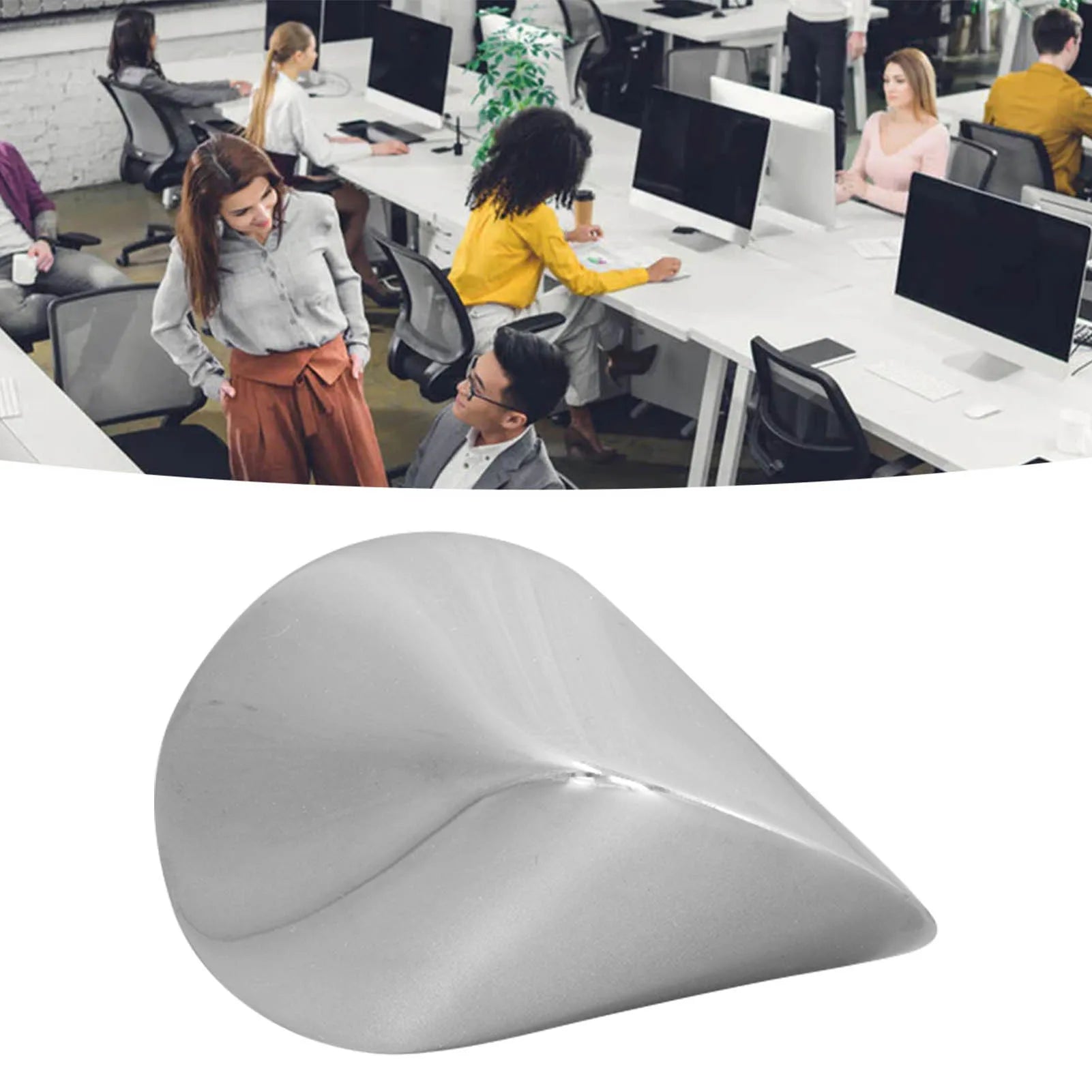 Metal Oloid Desk Desktop Reduce Pressure Smoothing Surfaces Stainless