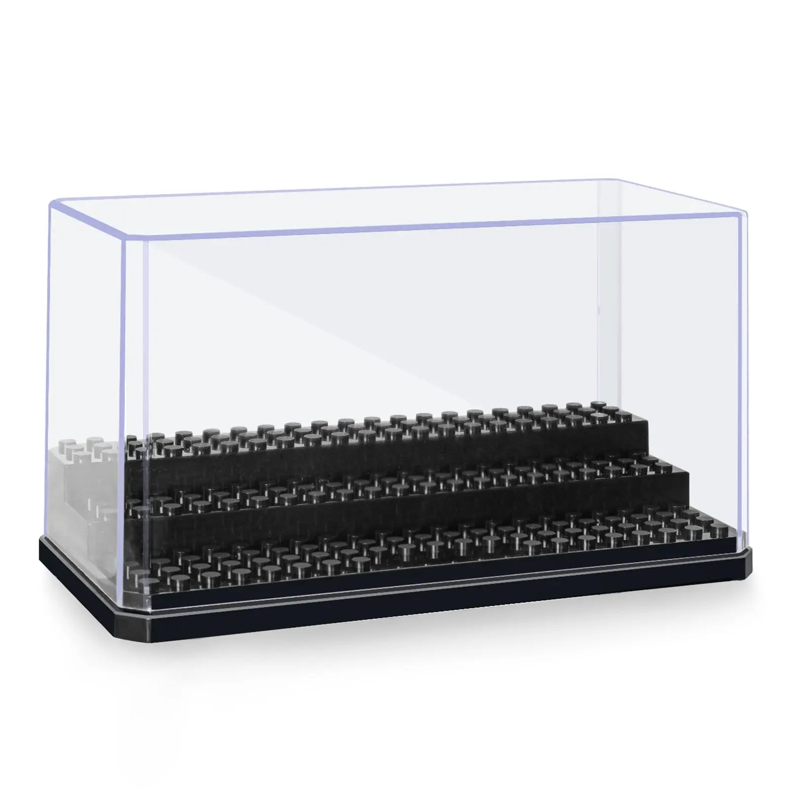 Acrylic Minifigures Display Case Stackable Dustproof Building Block
