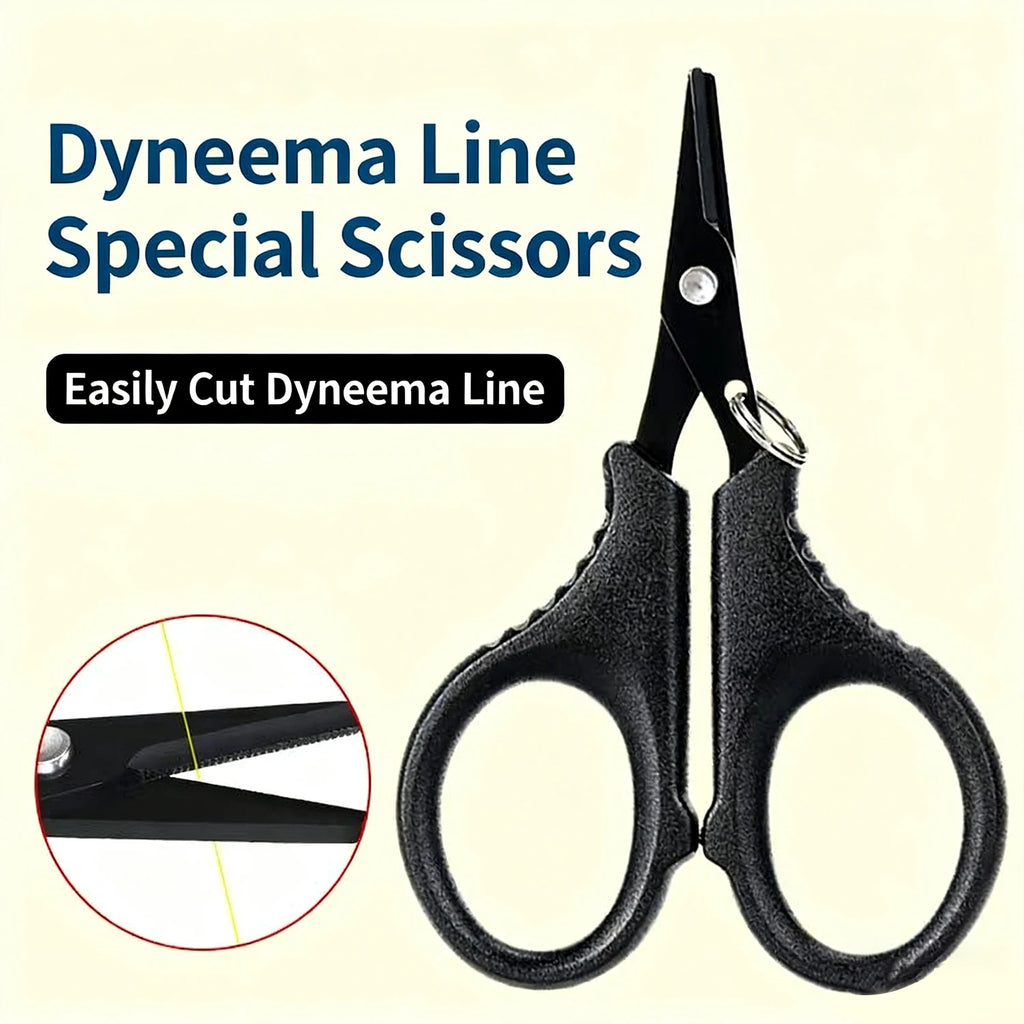 Titanium Stainless Steel Fishing Scissors – PE Braid Line Cutter
