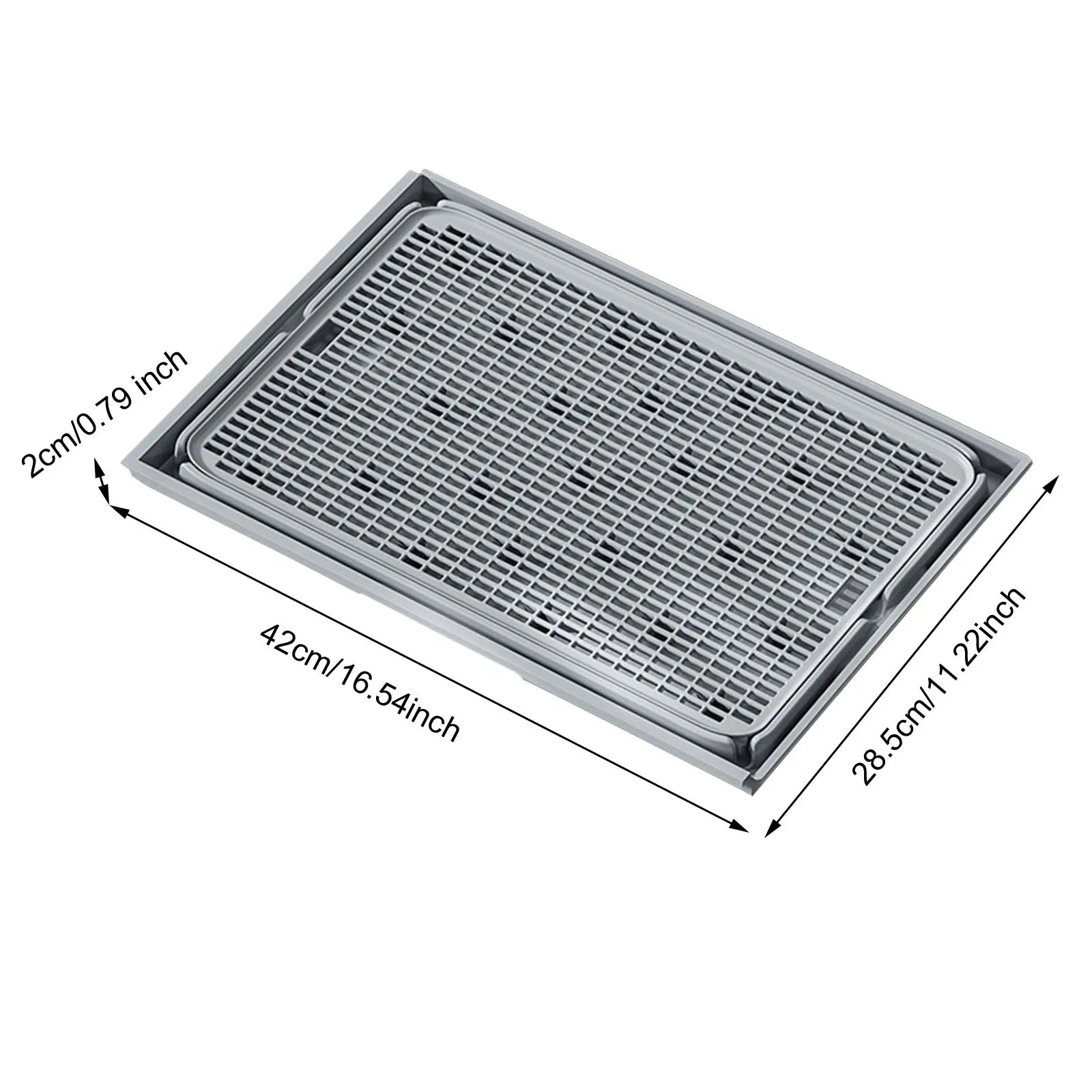 Cat Litter Mat Kitty Litter Mat Lightweight Sturdy Kitty Litter Trapping Mat Waterproof Non Slip Litter Boxes Trapping Mat Boxes Zpaxo Light Gray